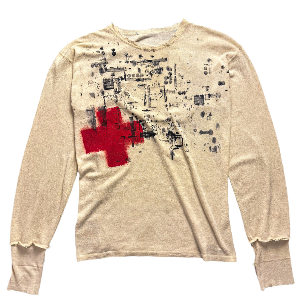 Hand Painted Army Sweatshirt