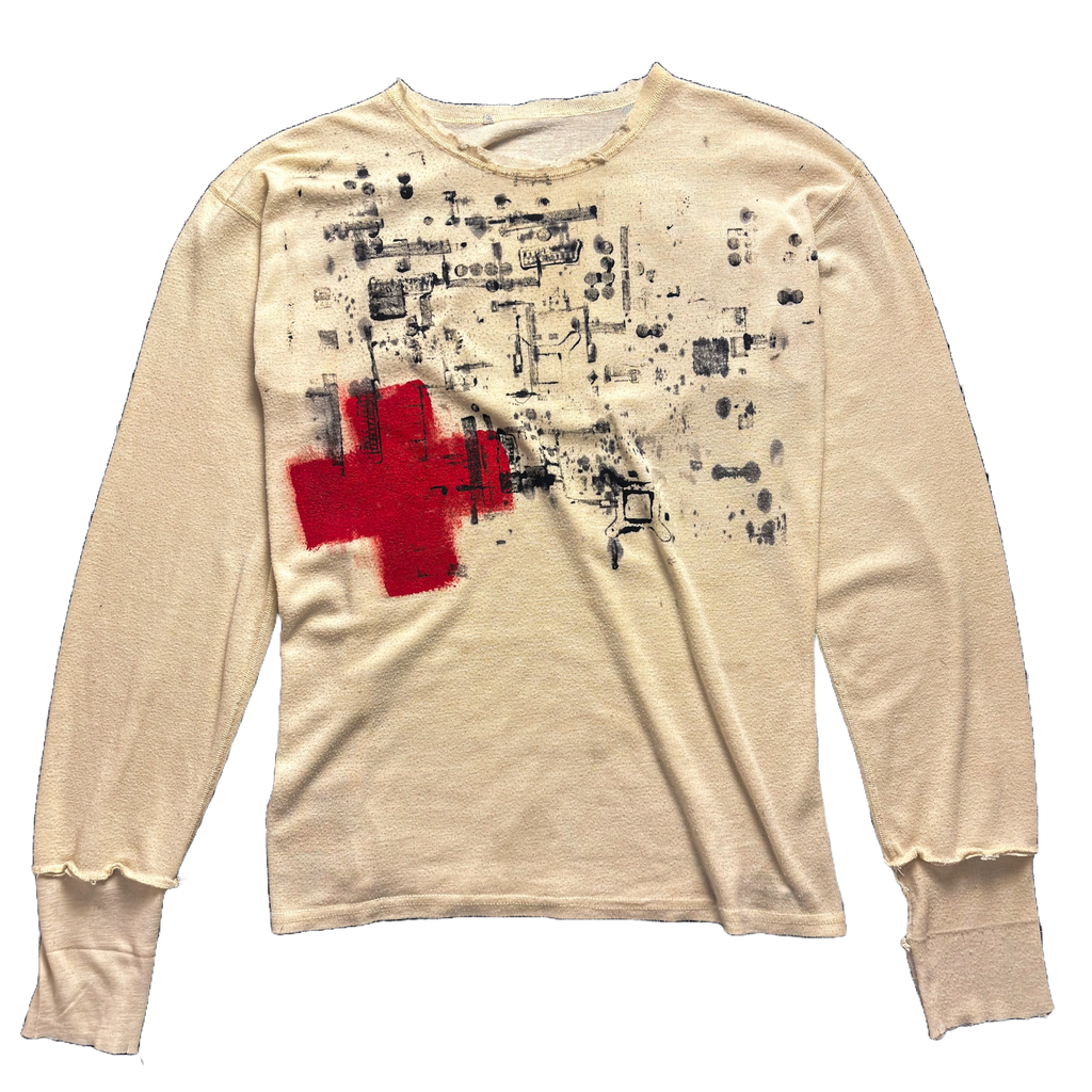 Hand Painted Army Sweatshirt