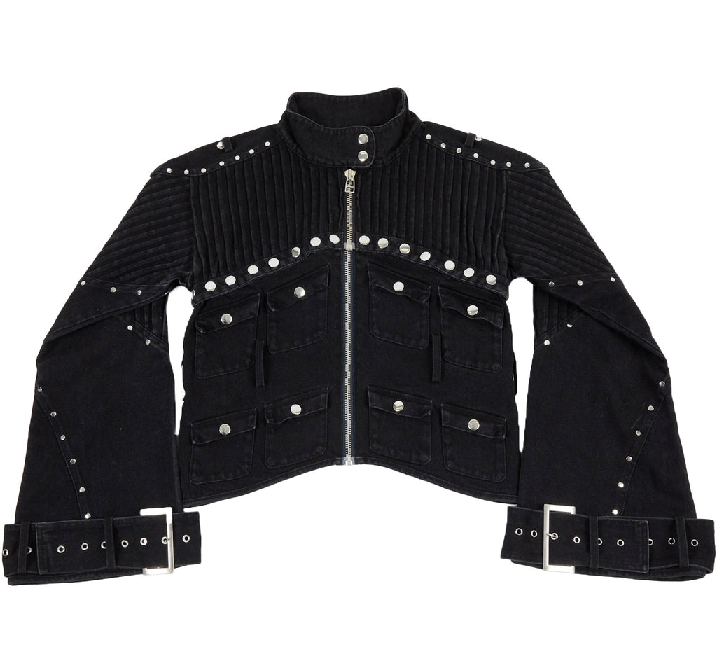 MLDW DENIM BIKER JACKET