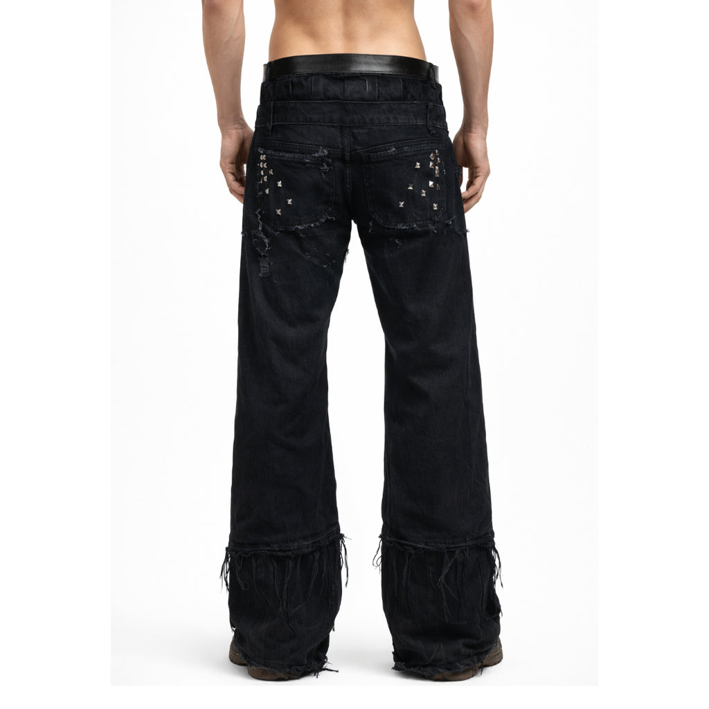 Handmade Bootcut Rivet Jeans