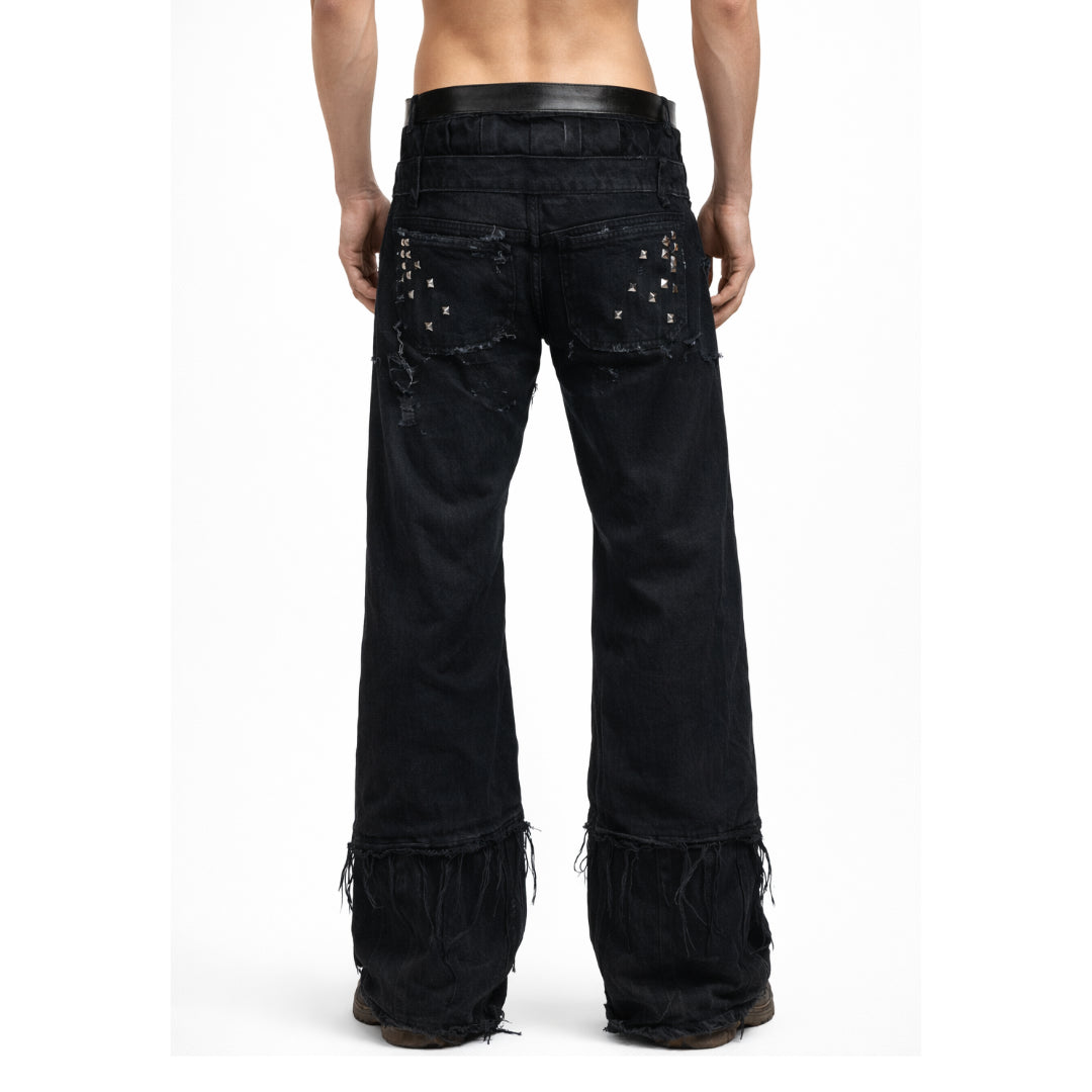 Handmade Bootcut Rivet Jeans