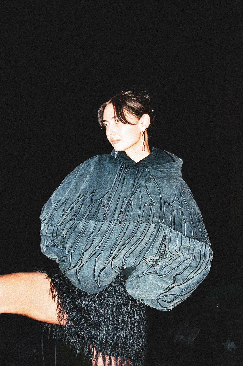 PONCHO HOODIE