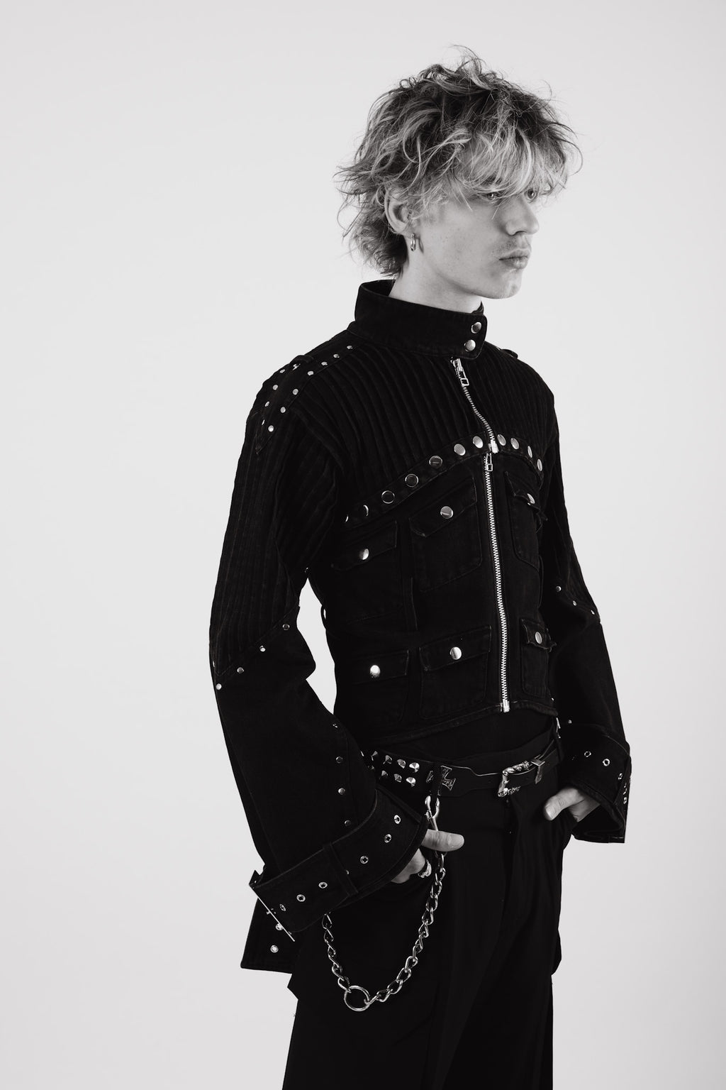 MLDW DENIM BIKER JACKET
