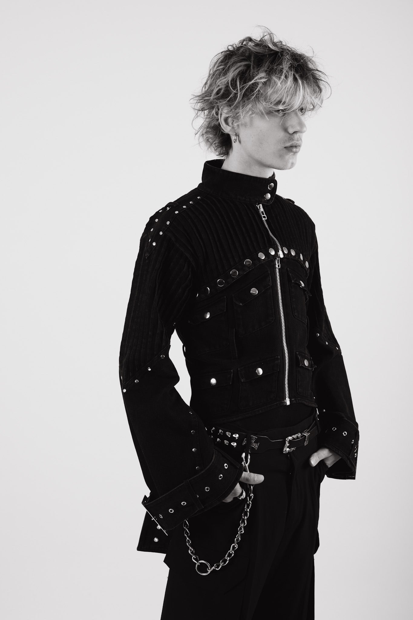 HYBRID BIKER DENIM JACKET PRE ORDER